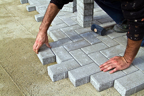 Residential Paver Driveway in Sarcoxie, MO